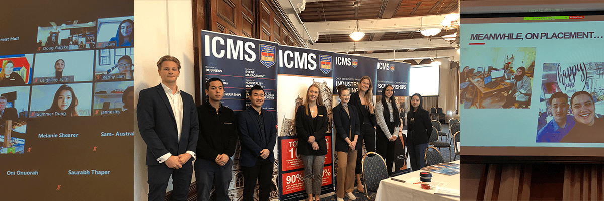 Event Management Students Host an Online Event