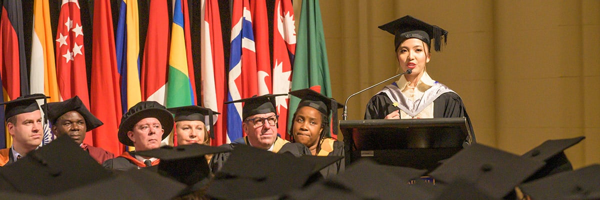 Graduation Speech During Pandemic: ‘To Forgive and Be for Giving’