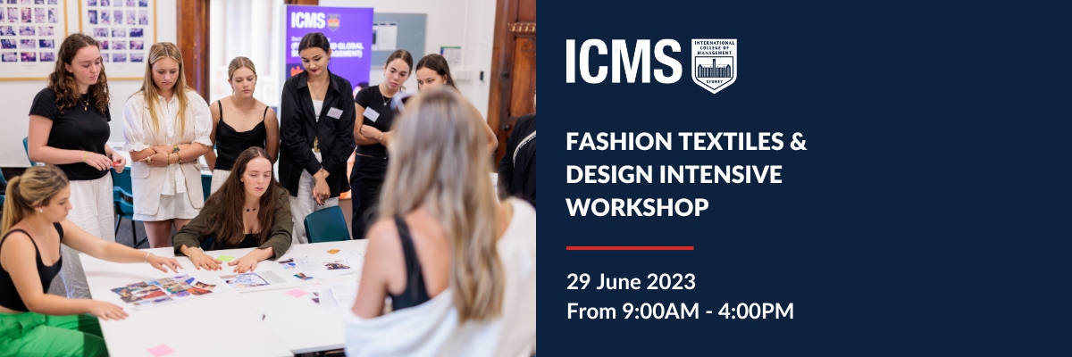 Fashion Textiles & Design Intensive Workshop