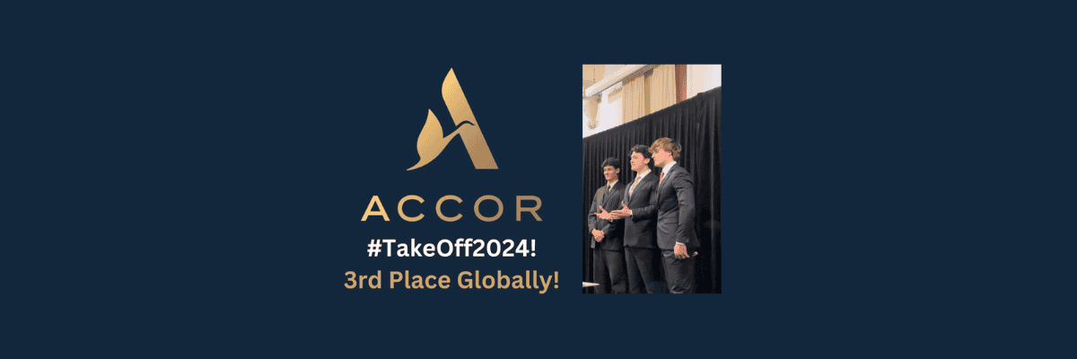 Podium finish for ICMS Students in global Accor Take Off Challenge